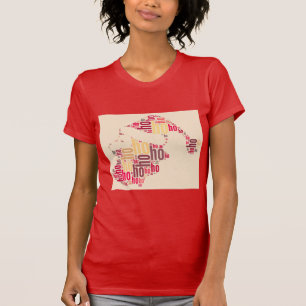 T-shirt Claus mot du Père Noël Ho Ho Ho