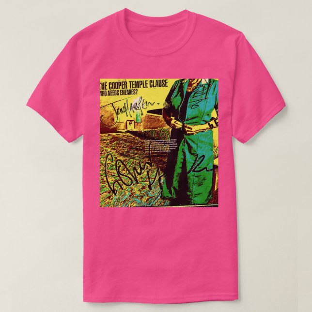 T-shirt Clause Cooper Temple (Design devant)