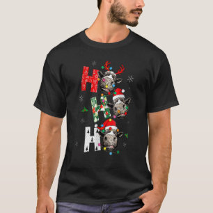 T-shirt Clause de vache Hos Hos Hos Agriculteur Fermes Ani