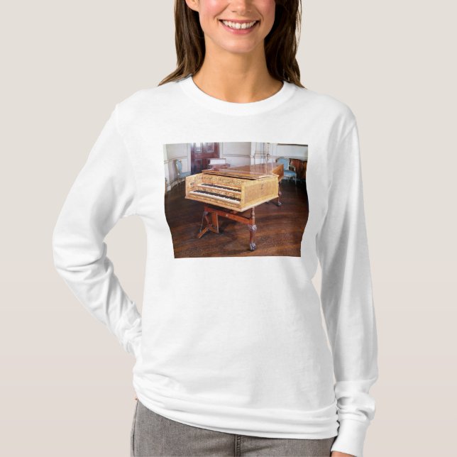 T-shirt Clavecin, par Jacob Kirckman, l'anglais, 1766 (Devant)