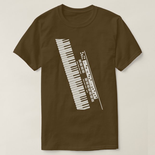 T-shirt Clavier électronique (Design devant)