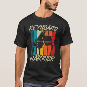 T-shirt Clavier Guerrier Piano Lecteur Musicien Pianiste M