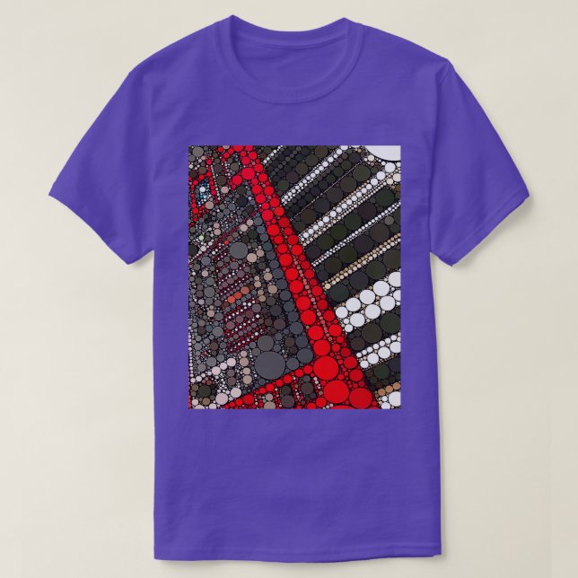 T-shirt Clavier Nord Clavier Abstrait Clavier Piano Synth  (Design devant)