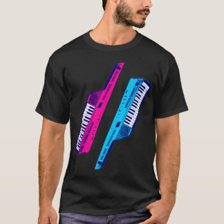 T-shirt Clavier Vintage de Corey Tiger 80