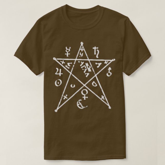 T-shirt Clavis Inferni Pentacle (Design devant)