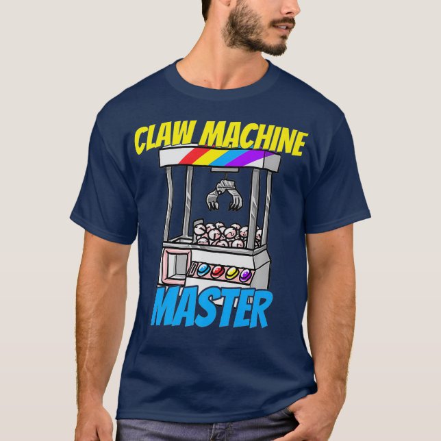 T-shirt Claw Machine Master Game de grue Enthousiaste Cade (Devant)