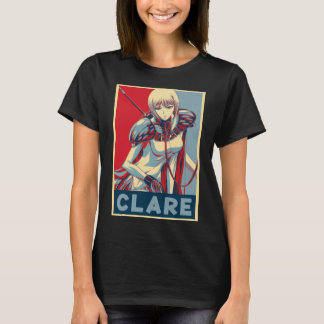 T-shirt Claymore Caractère Anime CLARE Art Classic T Shirt