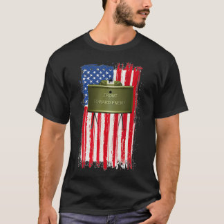 T-shirt Claymore Mine Front Towards Enemy