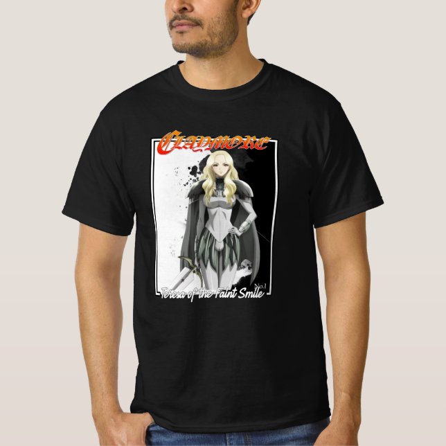 T-shirt Claymore - Teresa du sourire faible (Devant)