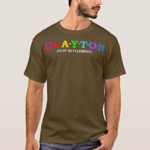 T-shirt Clayton Argile