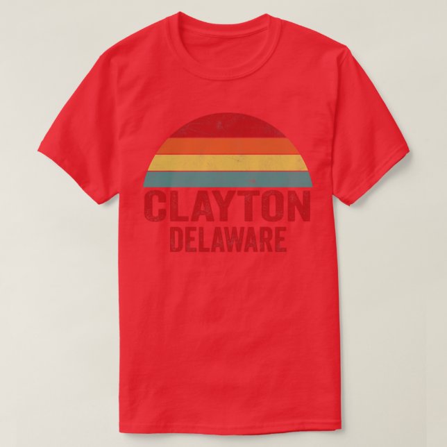 T-shirt Clayton Delaware (Design devant)