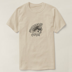 T-shirt Clé conch d'eau douce West Funny 