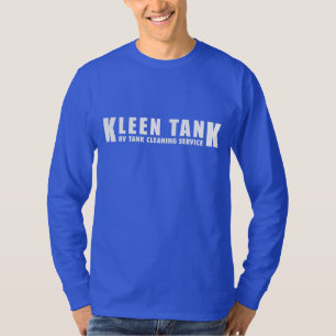 T-shirt Clé Cuve Bleu Avant uniquement Design