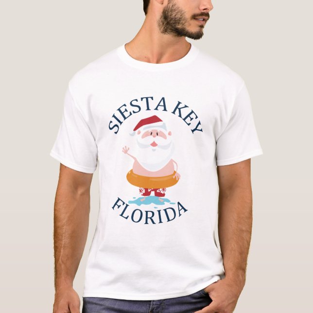 T-shirt Clé de la sieste d'été - floride (Devant)