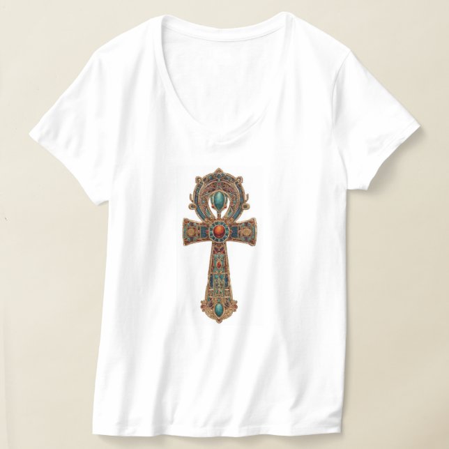 T-shirt Clé de la vie  (Poser)