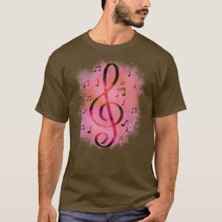 T-shirt Clé de note de musique