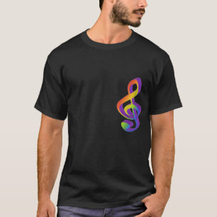 T-shirt Clé de note tee-shirt