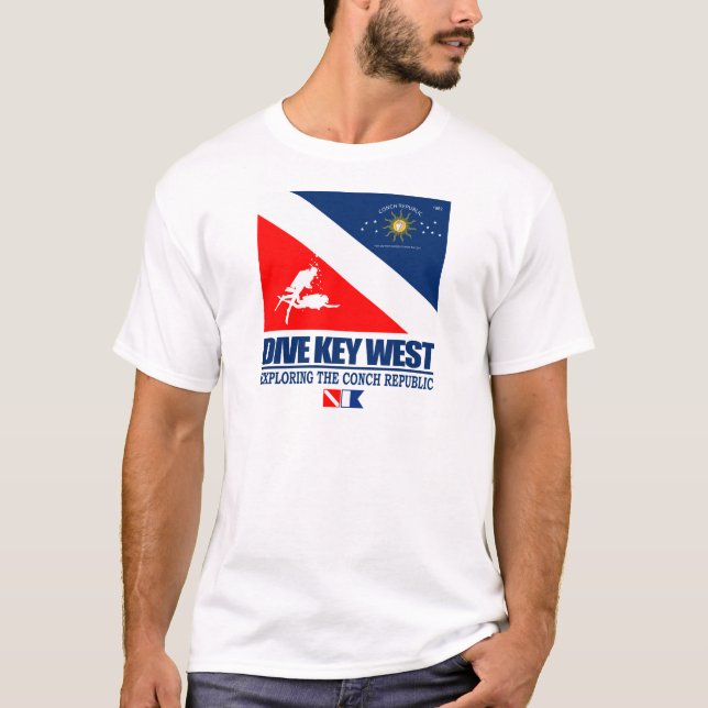 T-shirt Clé de plongée West Apparence (Devant)
