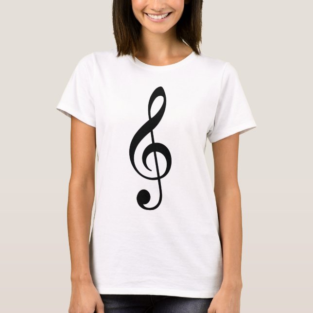 T-shirt Clé de Sol (Devant)