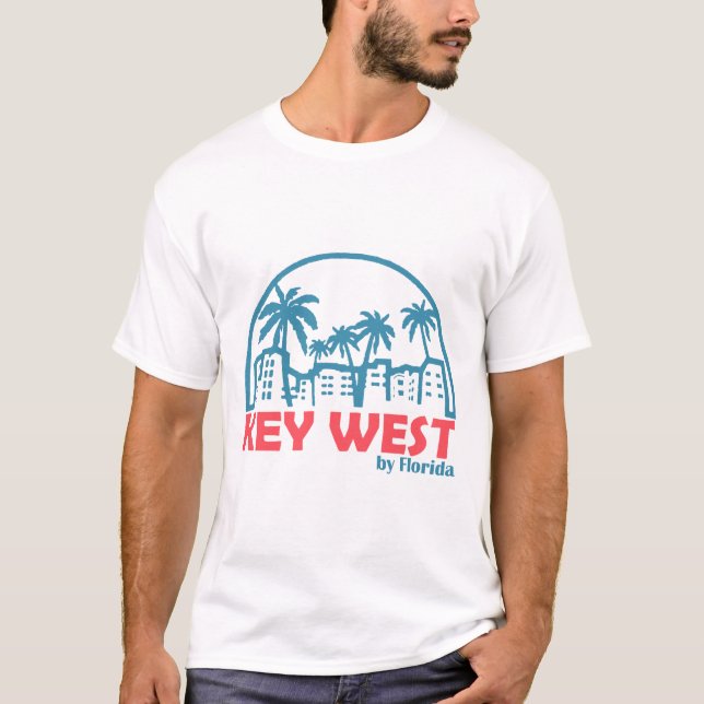 T-shirt Clé d'été ouest - floride (Devant)