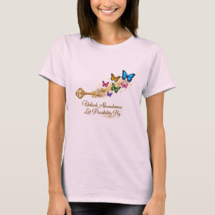 T-shirt Clé d'Or – Débloquez l'Abondance et Libérez les Po