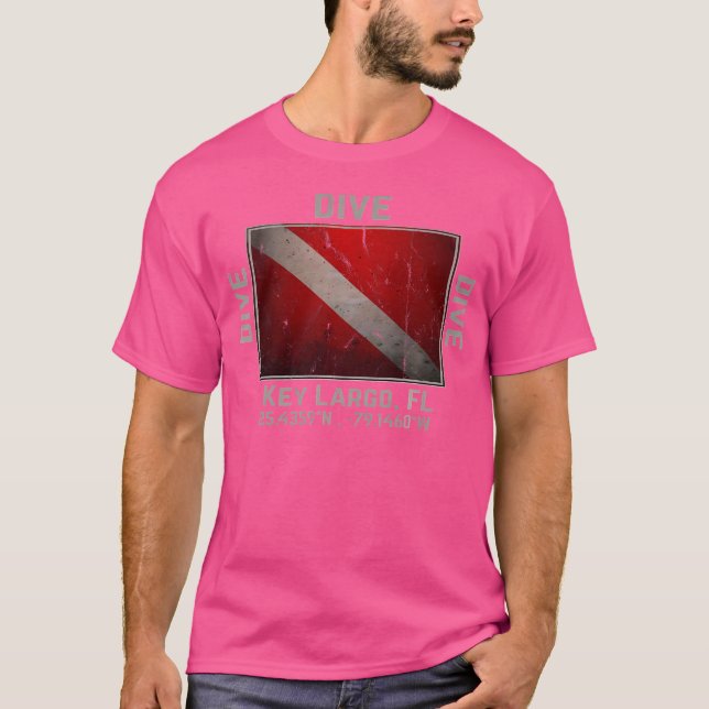 T-shirt Clé Largo Diving (Devant)