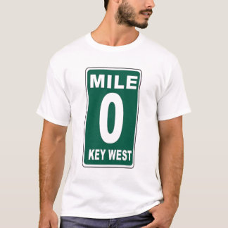 T-shirt Clé Ouest "Mile Marker 0"