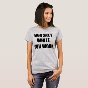 T-shirt clé pendant que vous travaillez, Tête Tumb
