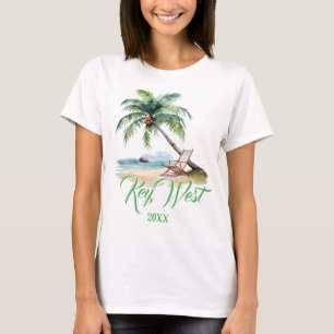 T-shirt Clé personnalisée West Beach