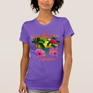 T-shirt Clé tropicale Largo Florida Keys