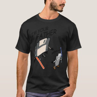 T-shirt Clé USB Je suis ton père drôle