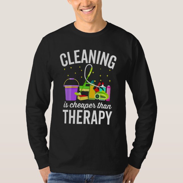 T-shirt Cleaning Is Cheaper Therapy  Housekeeping Cleaning (Devant)