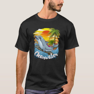 T-shirt Clearwater Beach Dolphin Floride Spring Break