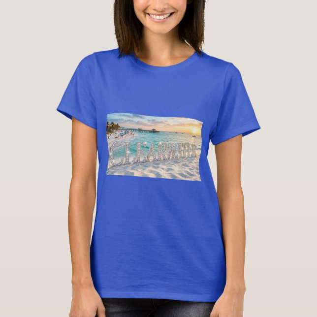 T-Shirt Clearwater Beach Floride (Devant)