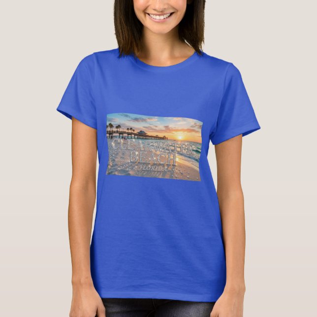 T-Shirt Clearwater Beach Floride (Devant)
