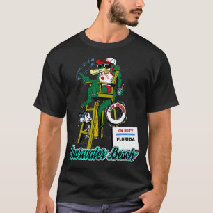 T-shirt Clearwater Beach Floride Alligator Garde de vie