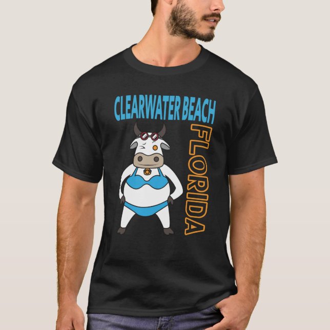 T-shirt Clearwater Beach Vacation Family Trip (Devant)