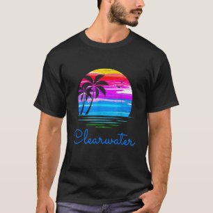T-shirt Clearwater Florida Famille Vacances Plage Correspo