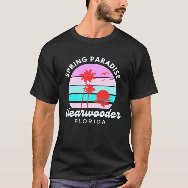 T-shirt Clearwooder Florida  Philadelphia Slang Spring Par (Devant)