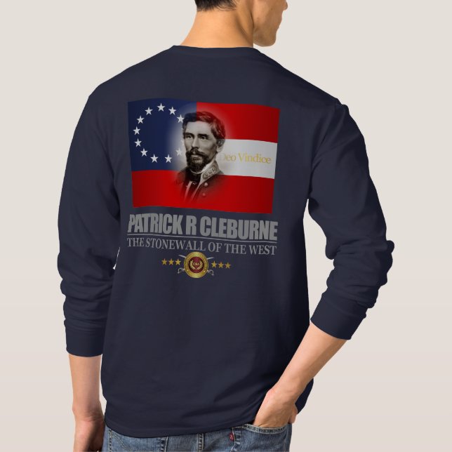 T-shirt Cleburne (patriote du sud) (Dos)