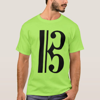 T-shirt Clef de C musicale