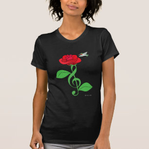 T-shirt Clef rose de colibri