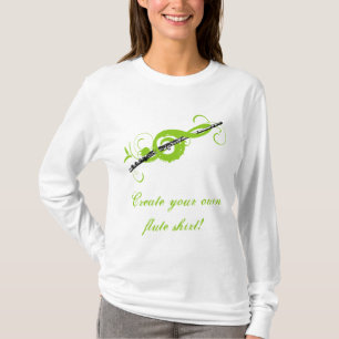 T-shirt Clef triple et cannelure personnalisées
