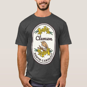 T-shirt Clemson South olina Wren SC Souvenir touristique