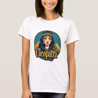 T-shirt Cleopatra Graphic, reine égyptienne