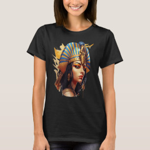 T-shirt Cleopatra, reine déesse de l'Égypte ancienne