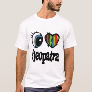 T-shirt Cléopâtre I Heart (Love)