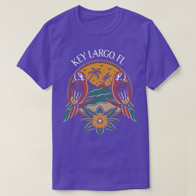 T-shirt Clés Largo Florida (Design devant)