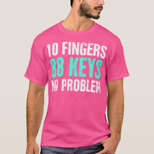 T-shirt Clés - Leçons de piano drôles Joueur de piano Thé