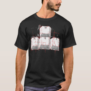 T-shirt Clés WASD Jeu d'ordinateur - PC Gamer